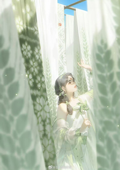 画师：狐疑吱吱吱
#插画分享#