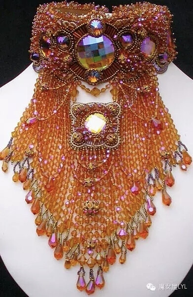 串珠艺术首饰大师Sherry Serafini的惊艳作品
