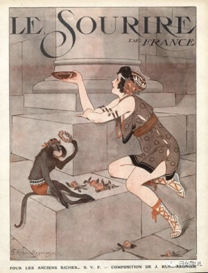 《 Le Sourire》是一本法国插图幽默杂志，创于1899年，该杂志于1940年消失。