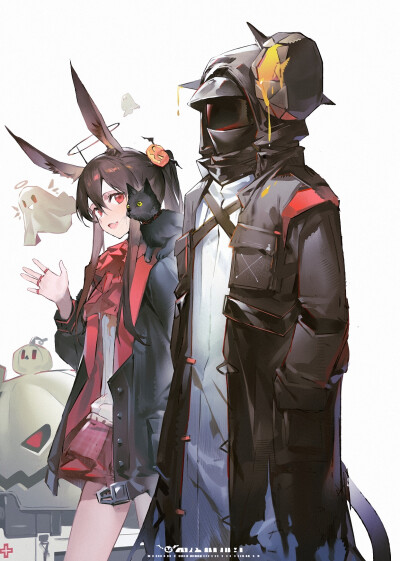 【阿米娅&博士】
x：gohoh666