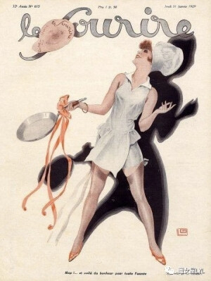 《 Le Sourire》是一本法国插图幽默杂志，创于1899年，该杂志于1940年消失。