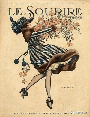 《 Le Sourire》是一本法国插图幽默杂志，创于1899年，该杂志于1940年消失。