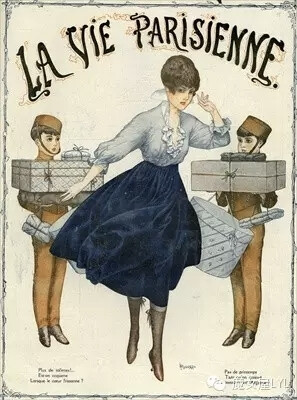 La Vie Parisienne—1863年创刊的《巴黎生活》时尚杂志封面大赏