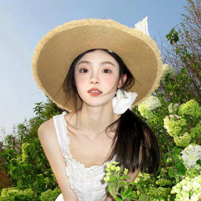 绿色系女头 真人女头