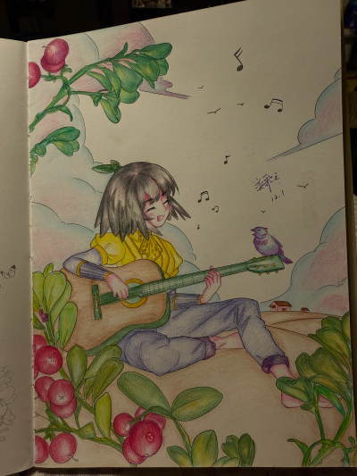 涂色