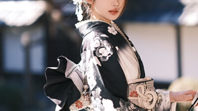日式和服女部素材