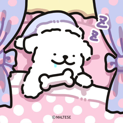 和小狗一起入睡