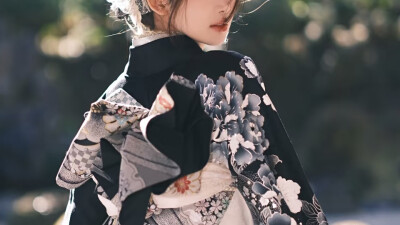 日式和服女部素材橙光
