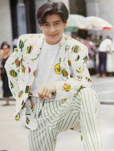 林志颖早期帅图