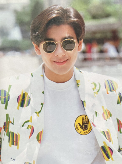 林志颖早期帅图