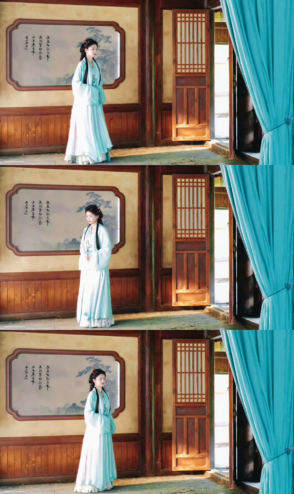 临江仙｜花如月
cr：青九吹寒_