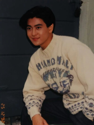 林志颖早期帅图