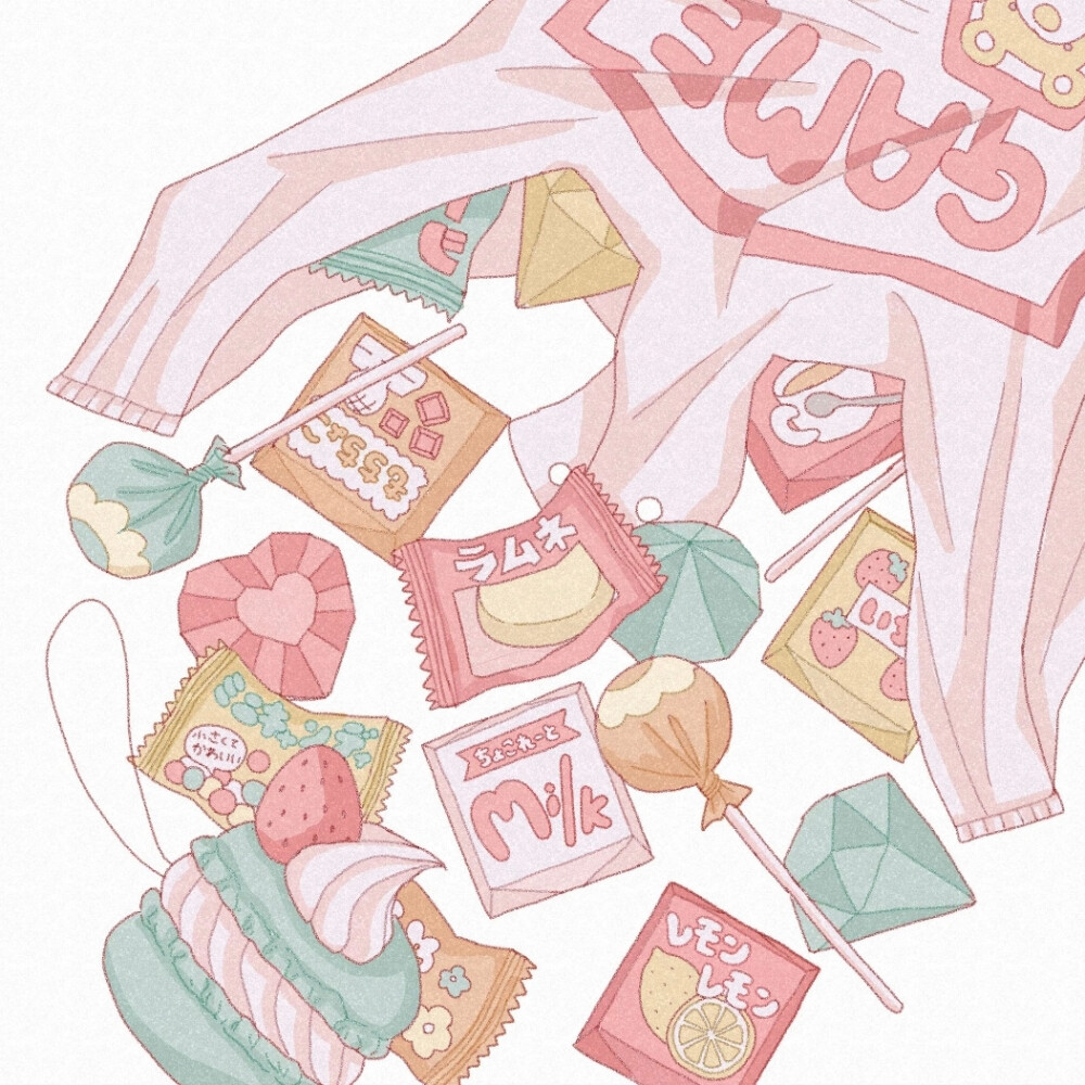 治愈系插画
插画师：ねこぽた