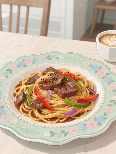 治愈美食图
