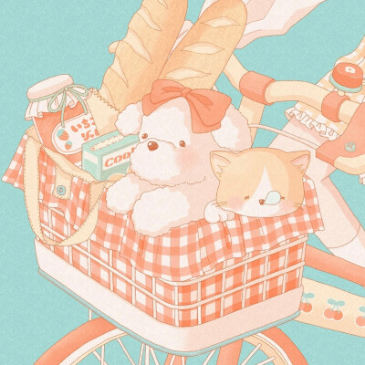 治愈系插画
插画师：ねこぽた