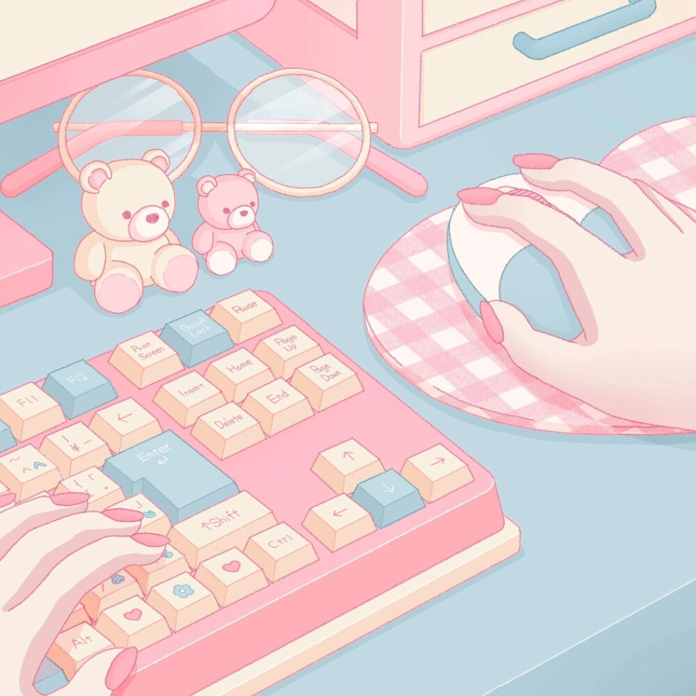 治愈系插画
插画师：ねこぽた