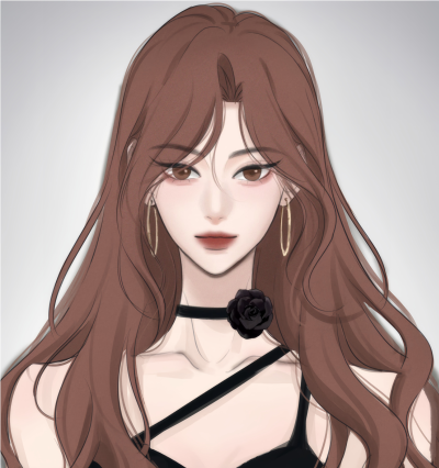 头像，《人间百里锦》漫画，图源于，wb ：Julys橘奶司 