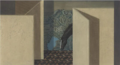 徐累 《千里江山图》，65cm × 121cm，纸本，2023年