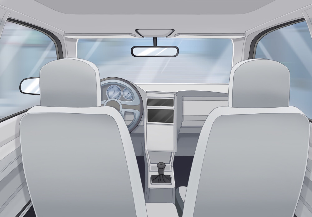 车内