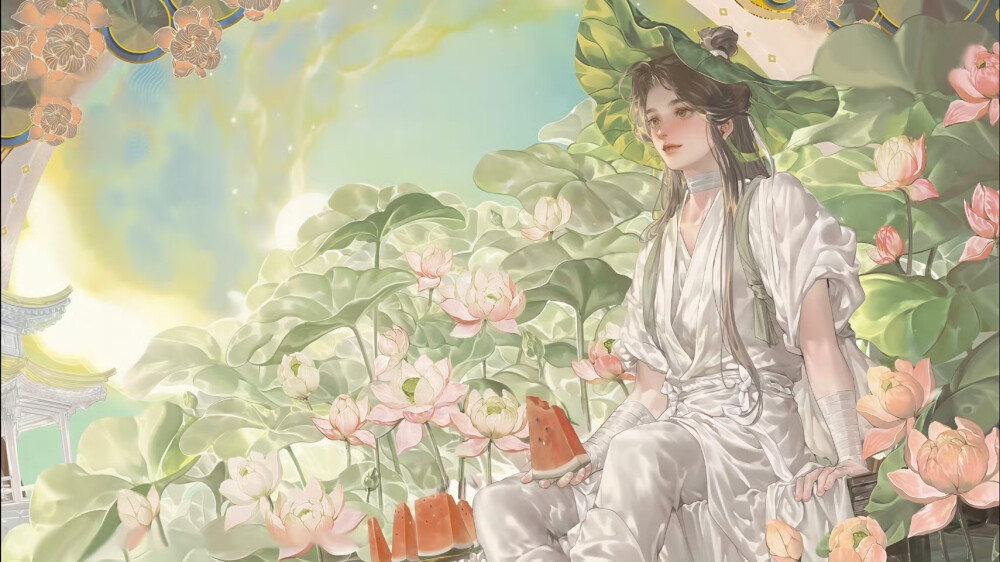 谢怜怜～
：山竹-PINEAPPLE
画的太好啦！！