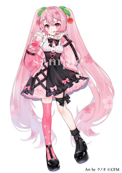 来源@39News栏目
樱初音 画师见水印（右下角）