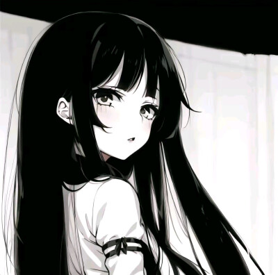 黑白头像