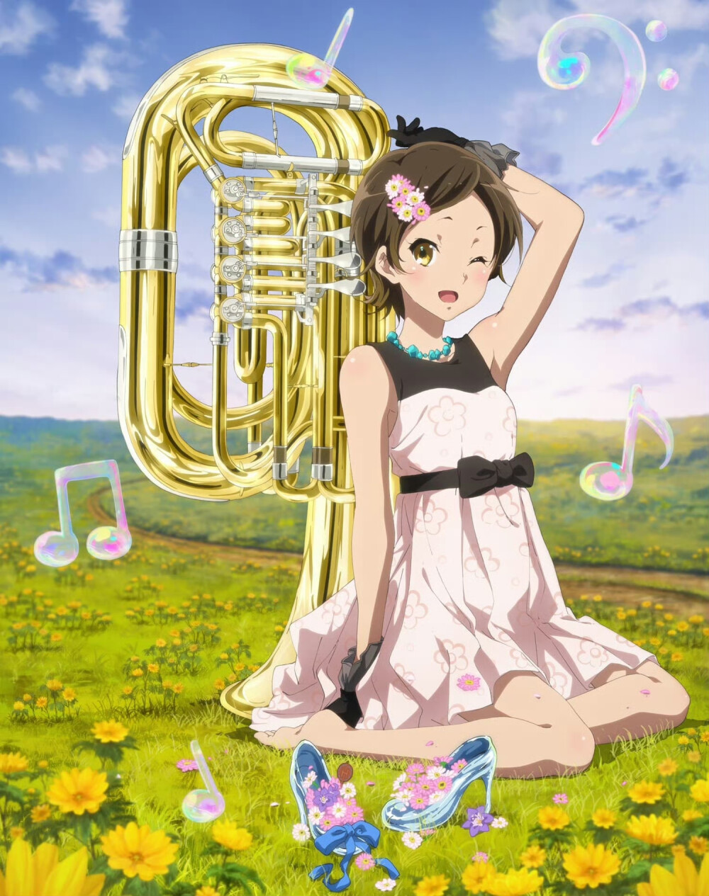 来源@gonex
《吹响！悠风号2》New covers 中川夏纪、高坂丽奈、吉川优子、加藤叶月、田中明日香、小笠原晴香、川岛绿辉、中世古香织、黄前久美子 “Birthday concert” *无水印 ​