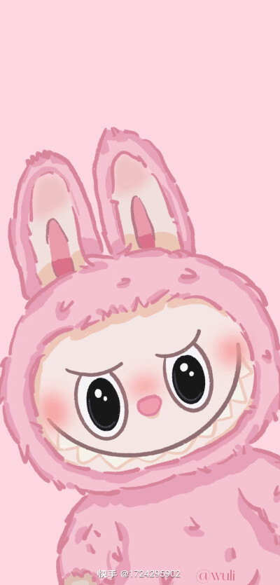 拉布布的壁纸来了。