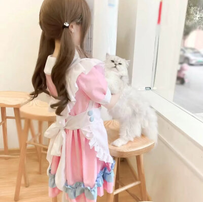 粉色系真人女头