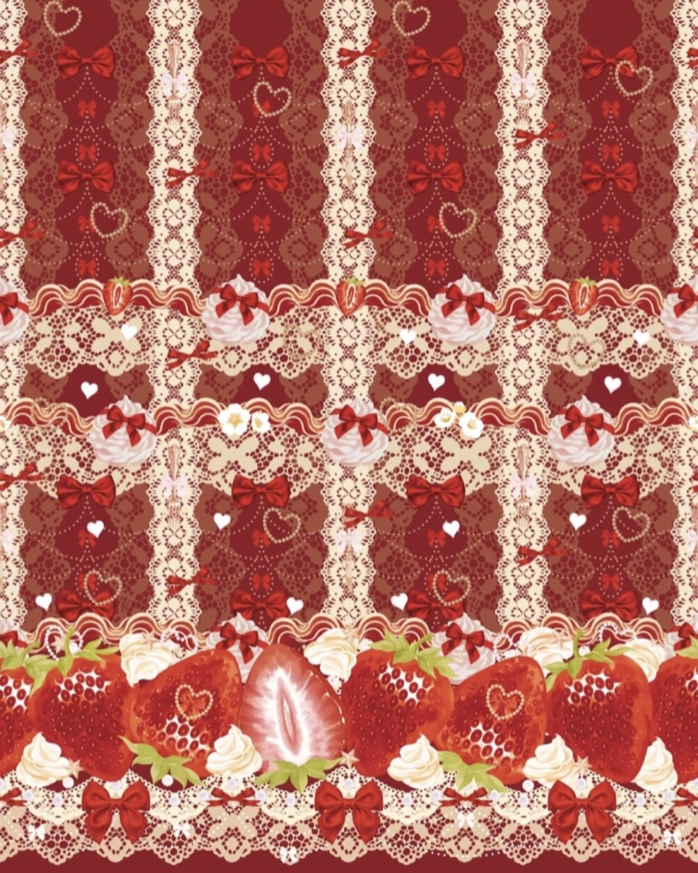 Lolita 草莓柄图
画师：- Tusao-