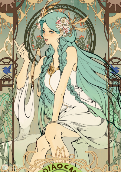 王者荣耀·貂蝉
源：lofter qishituansantuanzhang