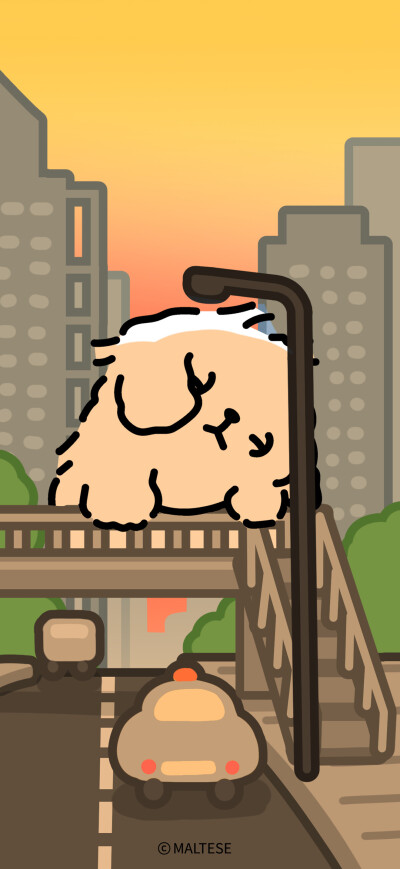 线条小狗