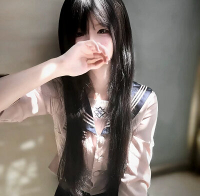 粉色系真人女头