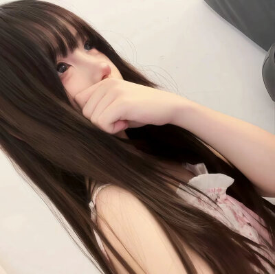 粉色系真人女头