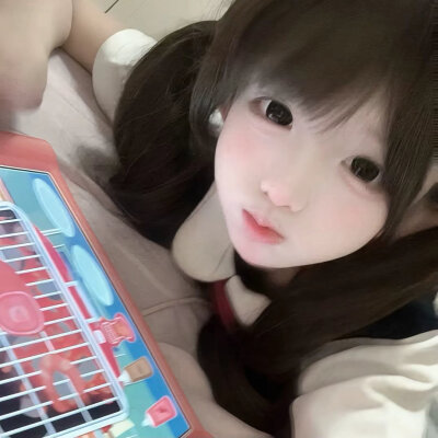 粉色系真人女头