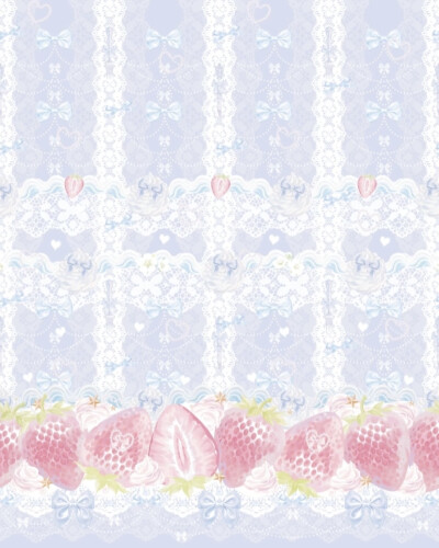 Lolita 草莓柄图
画师：- Tusao-