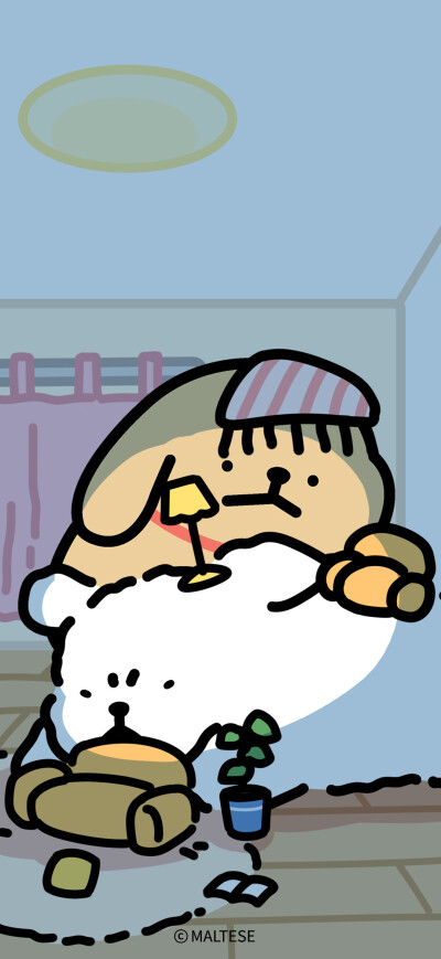 线条小狗