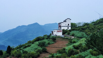 山脊农家乐：歙县坡山风景区。
