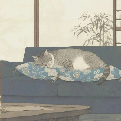 猫咪 浮世绘