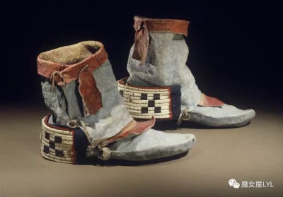Hopi Pueblo (Native American). Dancing Shoes, late 19th century. Brooklyn Museum