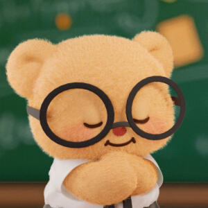 可爱的黄油小熊表情包来咯