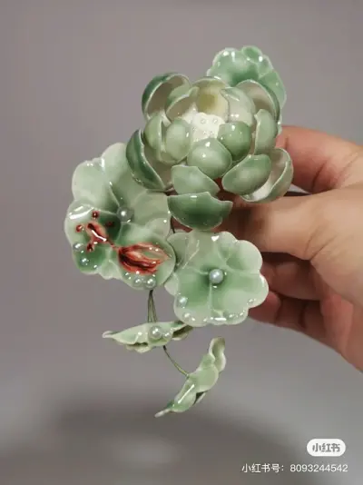 中式首饰 花与饰
