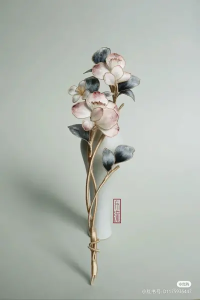中式首饰 花与饰
