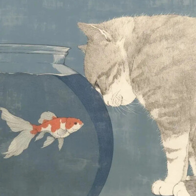 猫咪 浮世绘