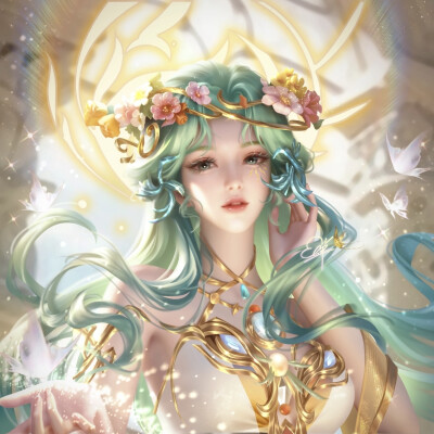王者荣耀 貂蝉 馥梦繁花 同人插画