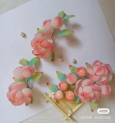 中式首饰 花与饰
