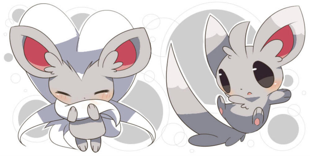 宝可梦可爱插图