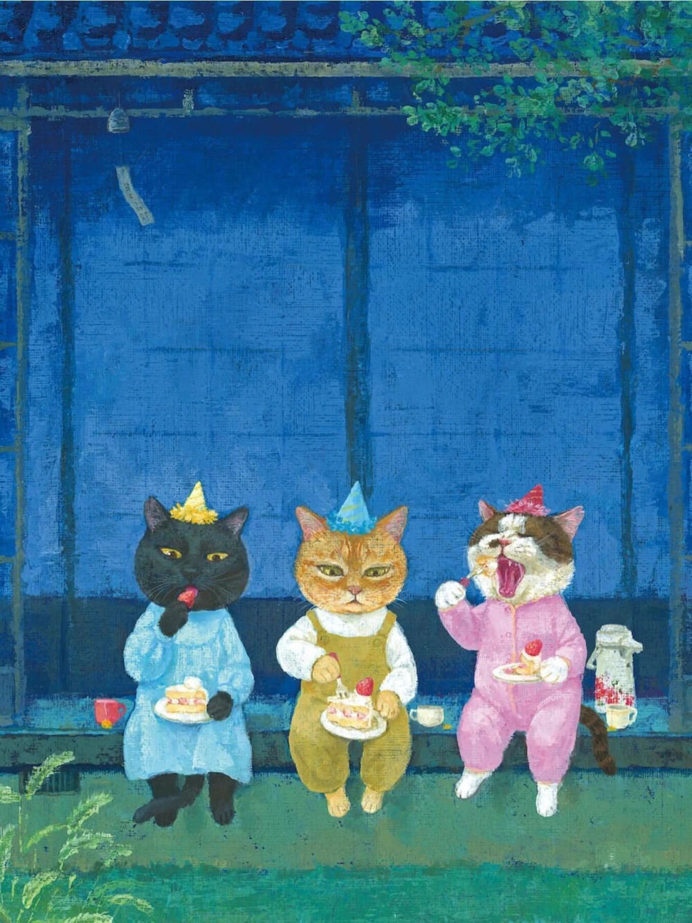 插画师：Naoko Machida是日本知名的绘本作家、插画师。