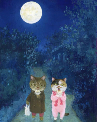 插画师：Naoko Machida是日本知名的绘本作家、插画师。