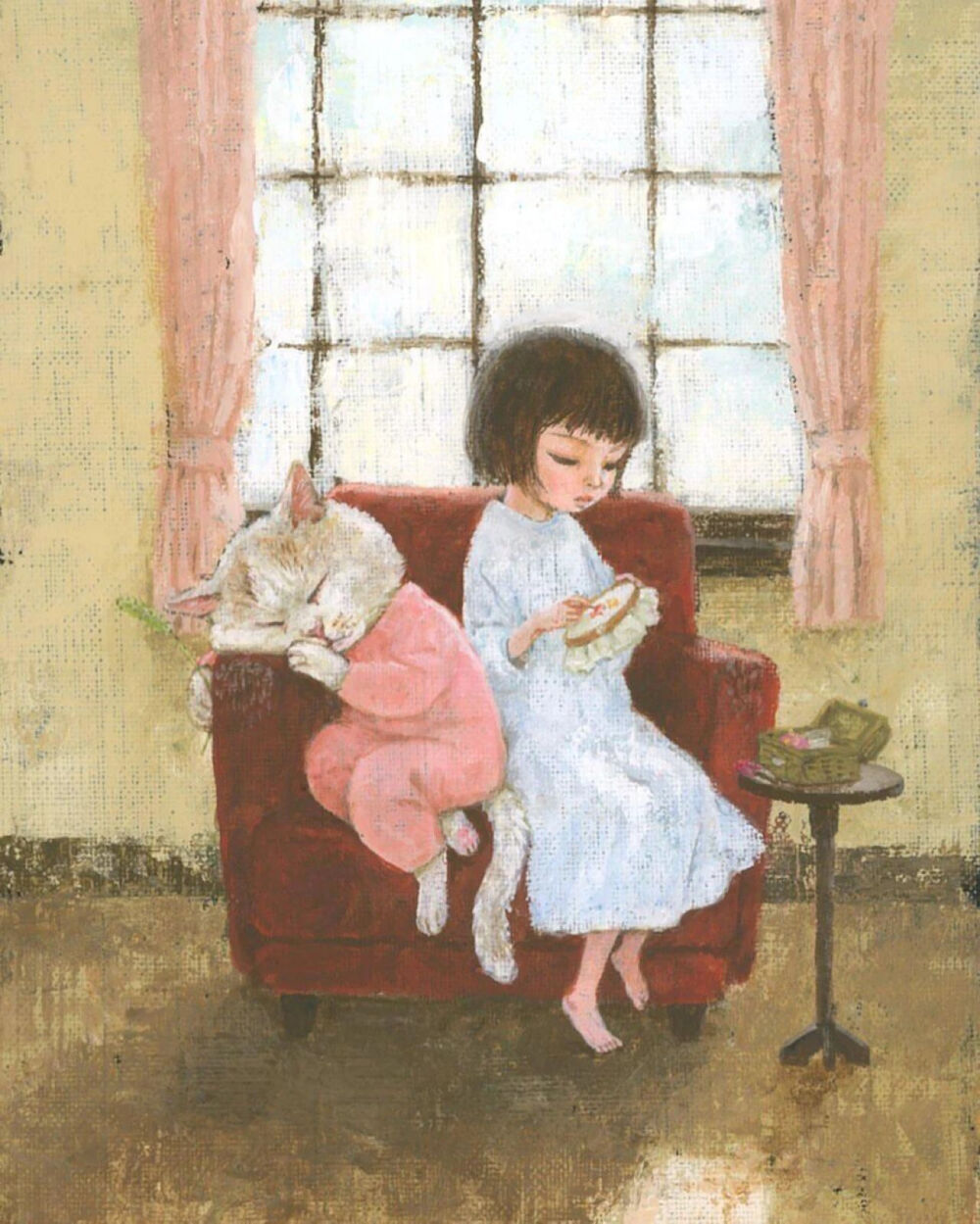 插画师：Naoko Machida是日本知名的绘本作家、插画师。